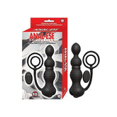 Nasstoys Anal-Ese Remote Control Vibrating Pleasure Plug and C-Rings Prostate Toys